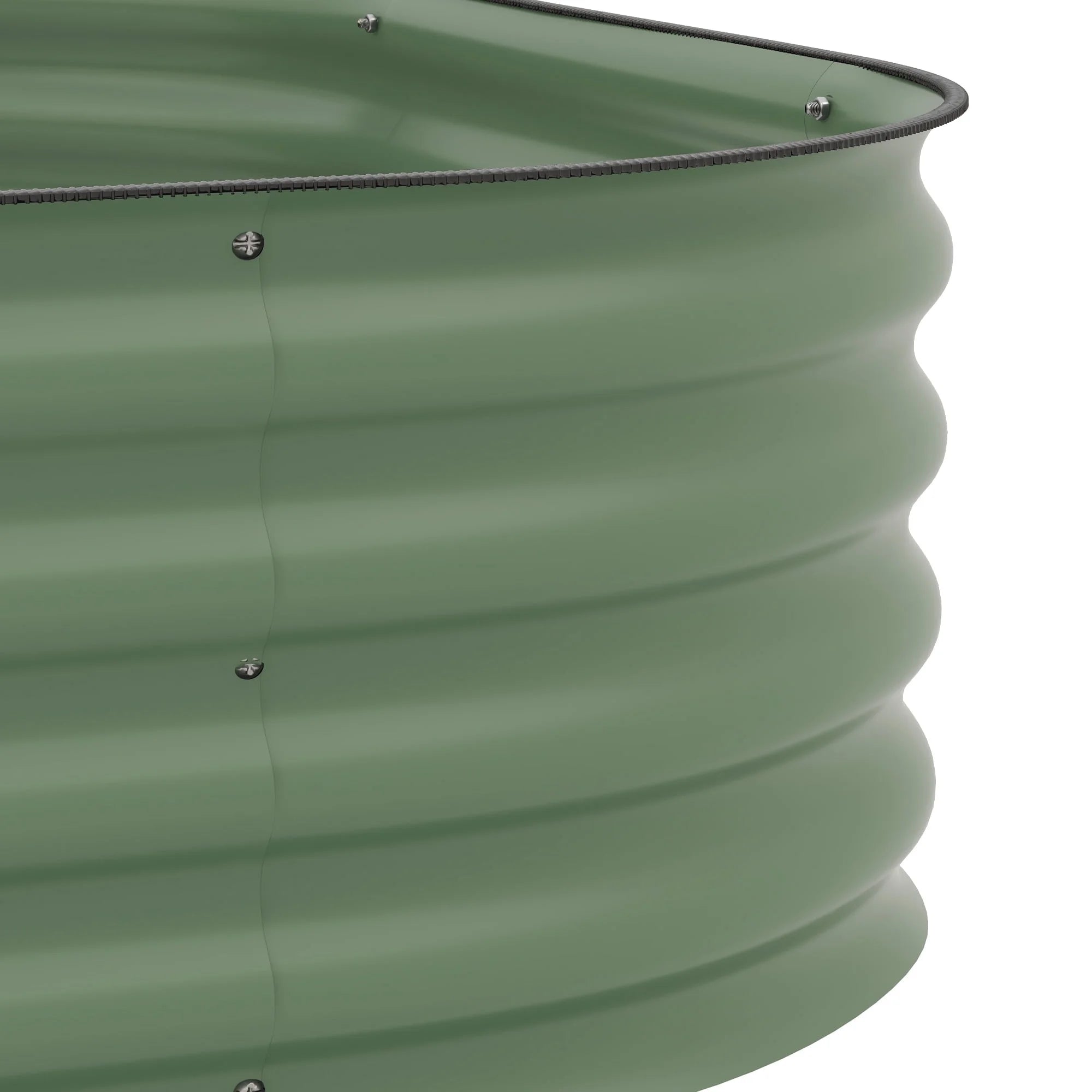Outsunny 3-Tier Raised Garden Bed 62.25" x 43" x 32.25" Planter Set, Green
