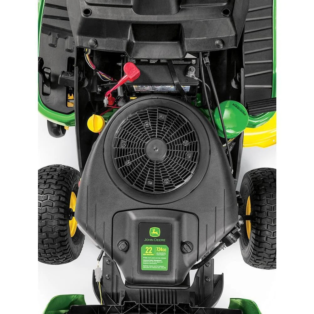 20 HP Cyclonic Riding Lawn Mower - 42-Inch Accel Deep Mower Deck with Upgraded Instrument Panel