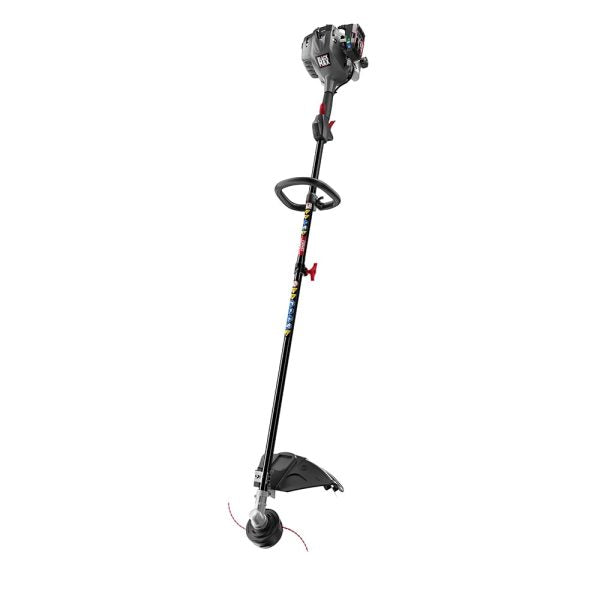 Black Max 25cc 2-Cycle Gas String Trimmer, 18-Inch Cutting Swath, Straight Shaft, Attachment Capable