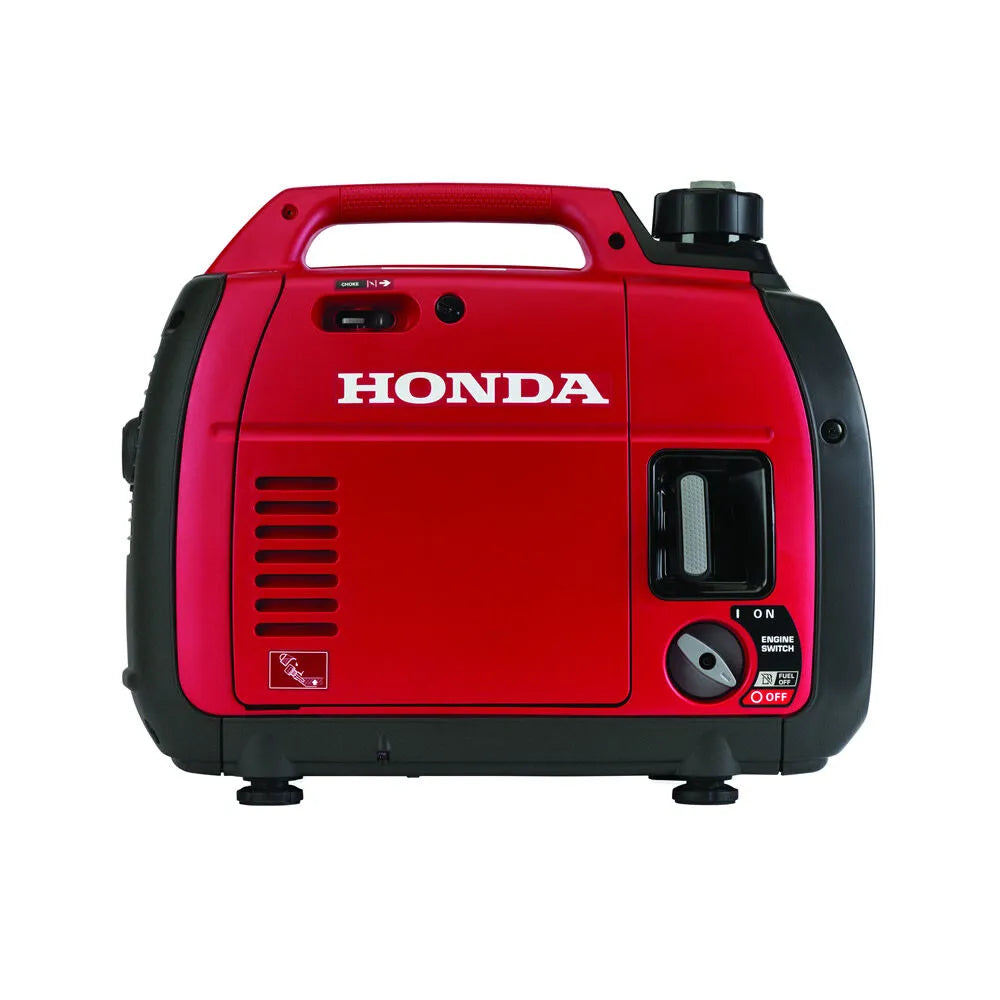 Honda EU2200i 2200 Watt Portable Inverter Generator with CO-Minder, Super Quiet Gas Generator