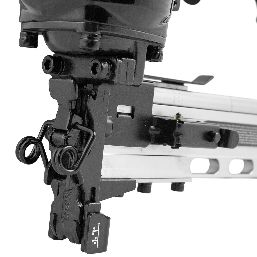10.5-Gauge Pneumatic Fencing Stapler, 1/2-in Medium Crown Construction Staple Gun with Case