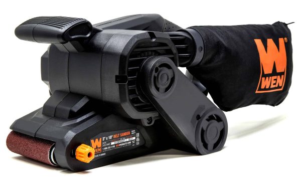 120-Volt 6.3-Amp Corded Belt Sander with Dust Management