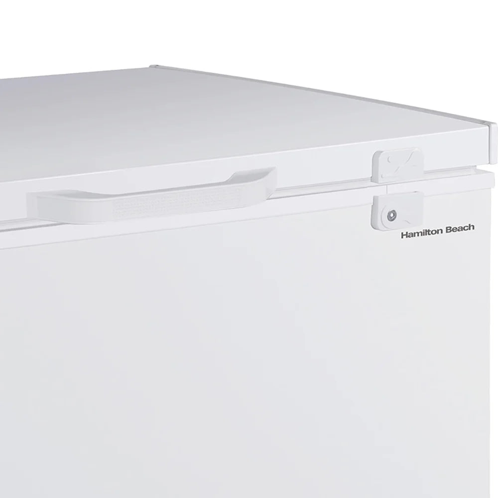 21.0 Cu. Ft. Chest Freezer with Double Doors - White with External Temperature Control