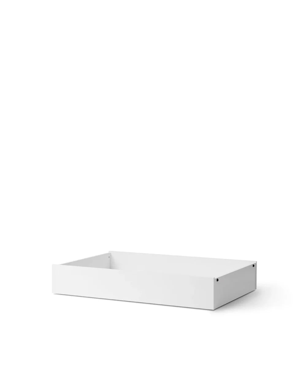 Lit superposé enfant 90x200 cm avec tiroir et barrière de sécurité