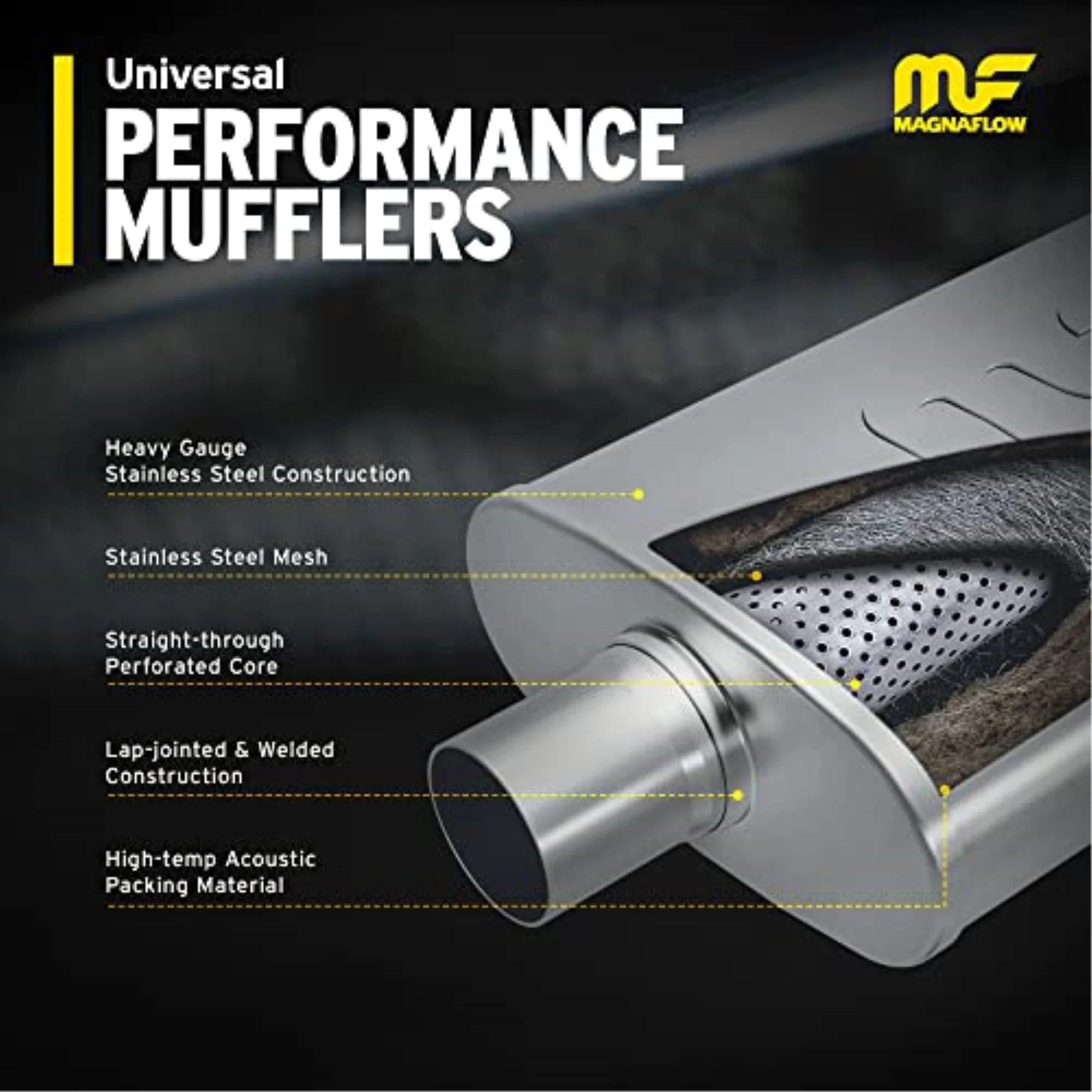 MagnaFlow X-PIPE Performance Muffler