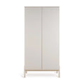 Armoire enfant argile 2 portes avec penderies et rangement modulable