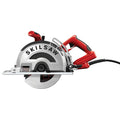 15 Amp 8-Inch Worm Drive Metal Cutting Circular Saw - Corded Saw with Carbide Blade & Chip Tray