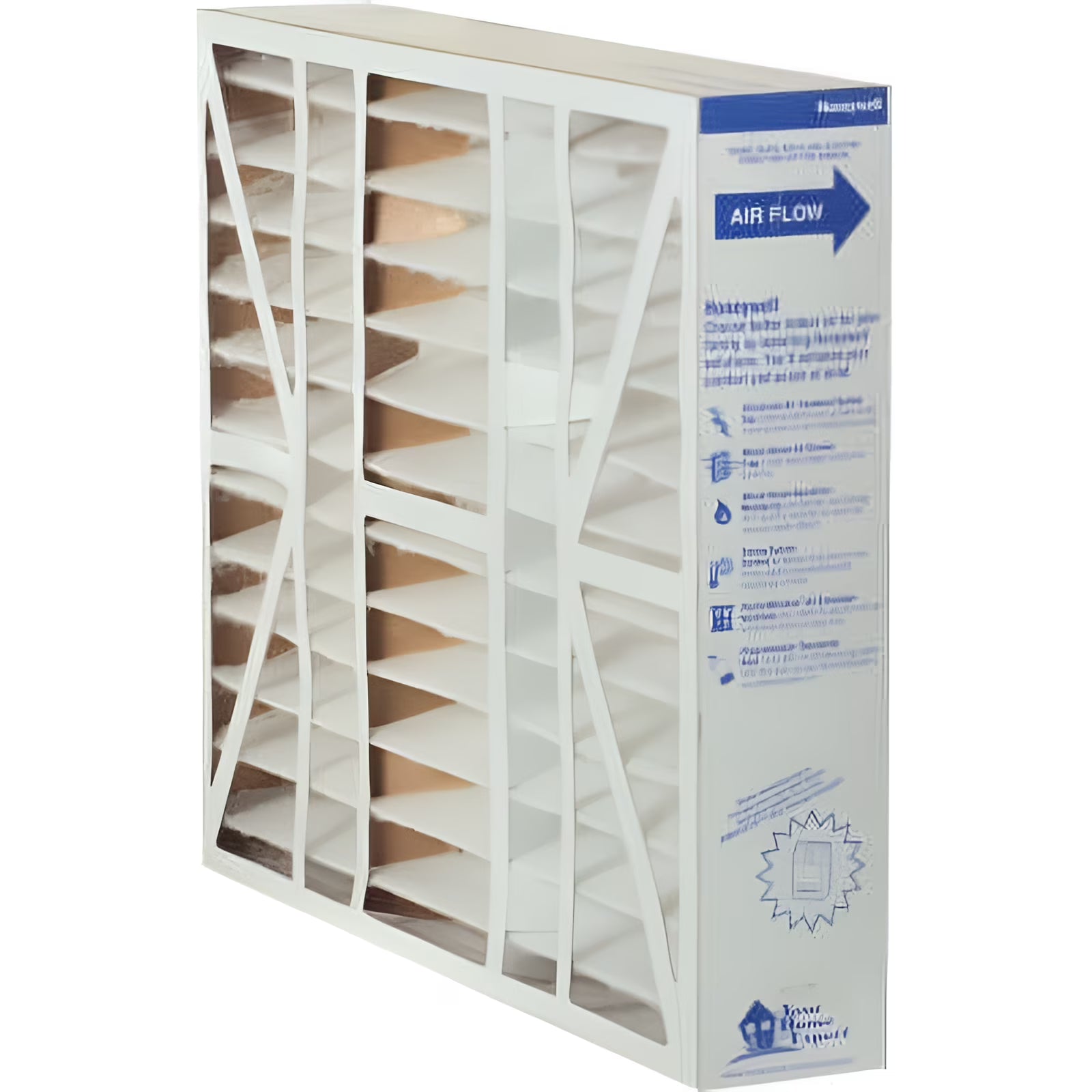 Honeywell FC200E1011 (2-Pack) - 20" x 20" x 4" Pleated Air Filter, MERV 13