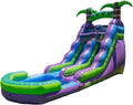 Inflatable Water Slide Bounce House with Blower - PVC Outdoor Party Slide