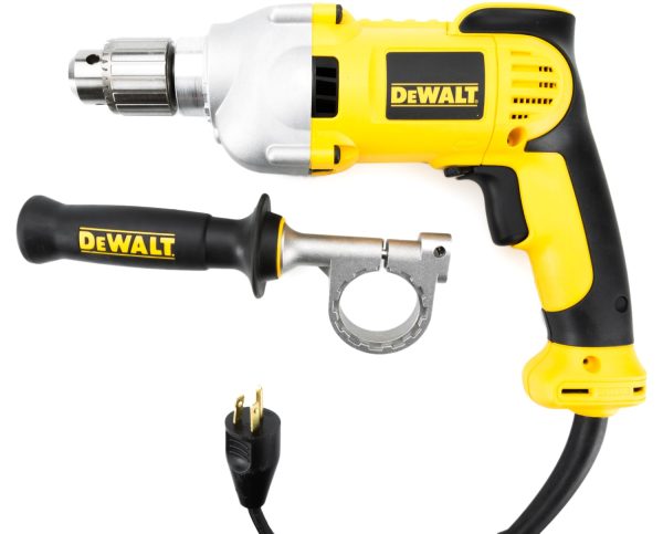 1/2-in Keyed Corded Drill, 10 Amp Heavy Duty Variable Speed Reversible Drill (Tool Only)