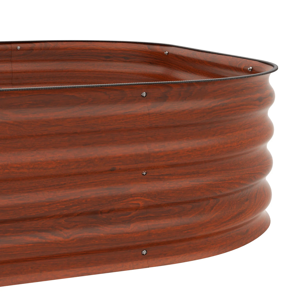 Outsunny 3-Tier Raised Garden Bed 62.25" x 43" x 32.25" Planter Set, Green