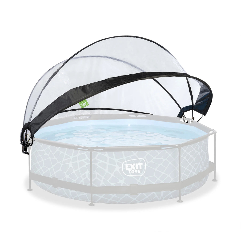 EXIT Toys UV Resistant Pool Covers, PVC Transparent, 104" x 104" x 55"