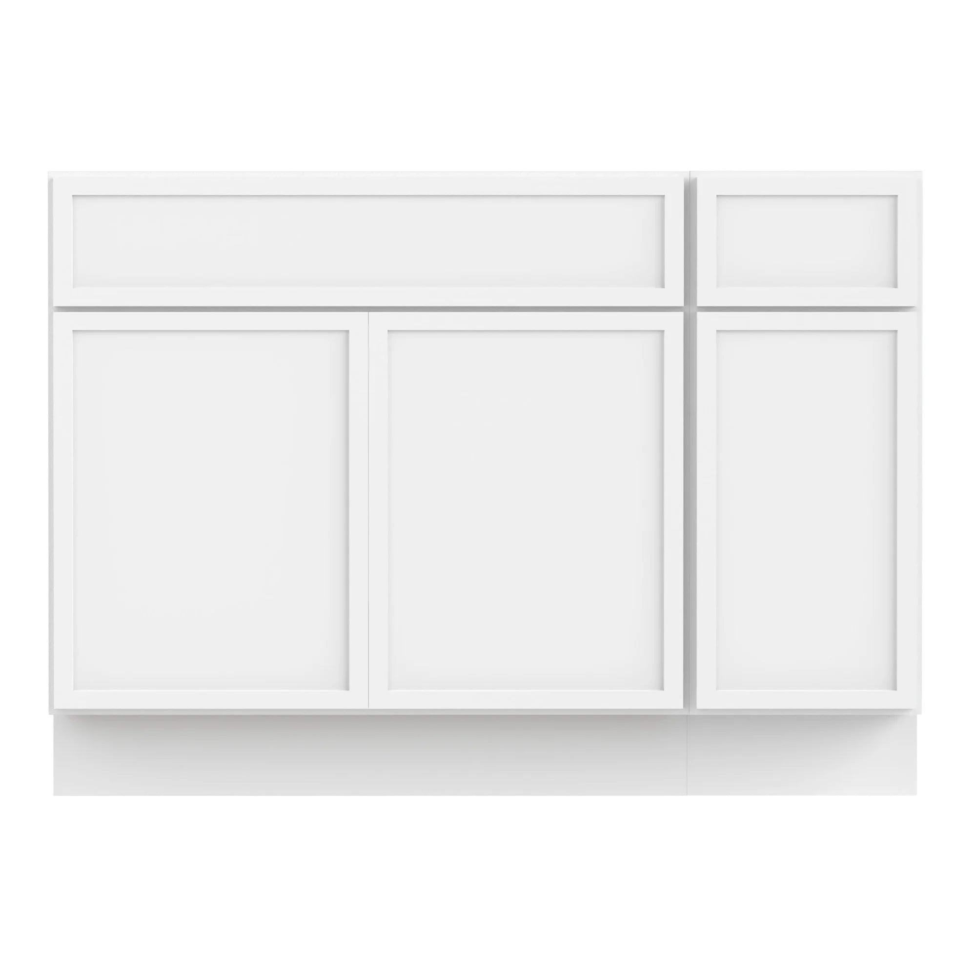 45 in. W x 21 in. D x 32.5 in. H Bath Vanity Cabinet without Top in Brown