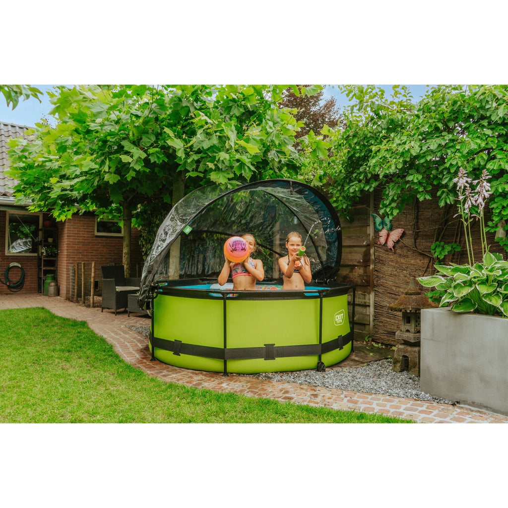 EXIT Toys UV Resistant Pool Covers, PVC Transparent, 104" x 104" x 55"