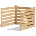 Greenes Fence Cedar Wood Composter Add-On Kit 36" x 36" x 31", 173.92 gal