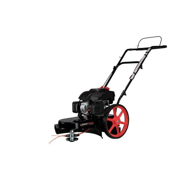 22-Inch 173cc Gas Walk-Behind String Trimmer Mower - Wheeled Brush Cutter with Powerful Engine