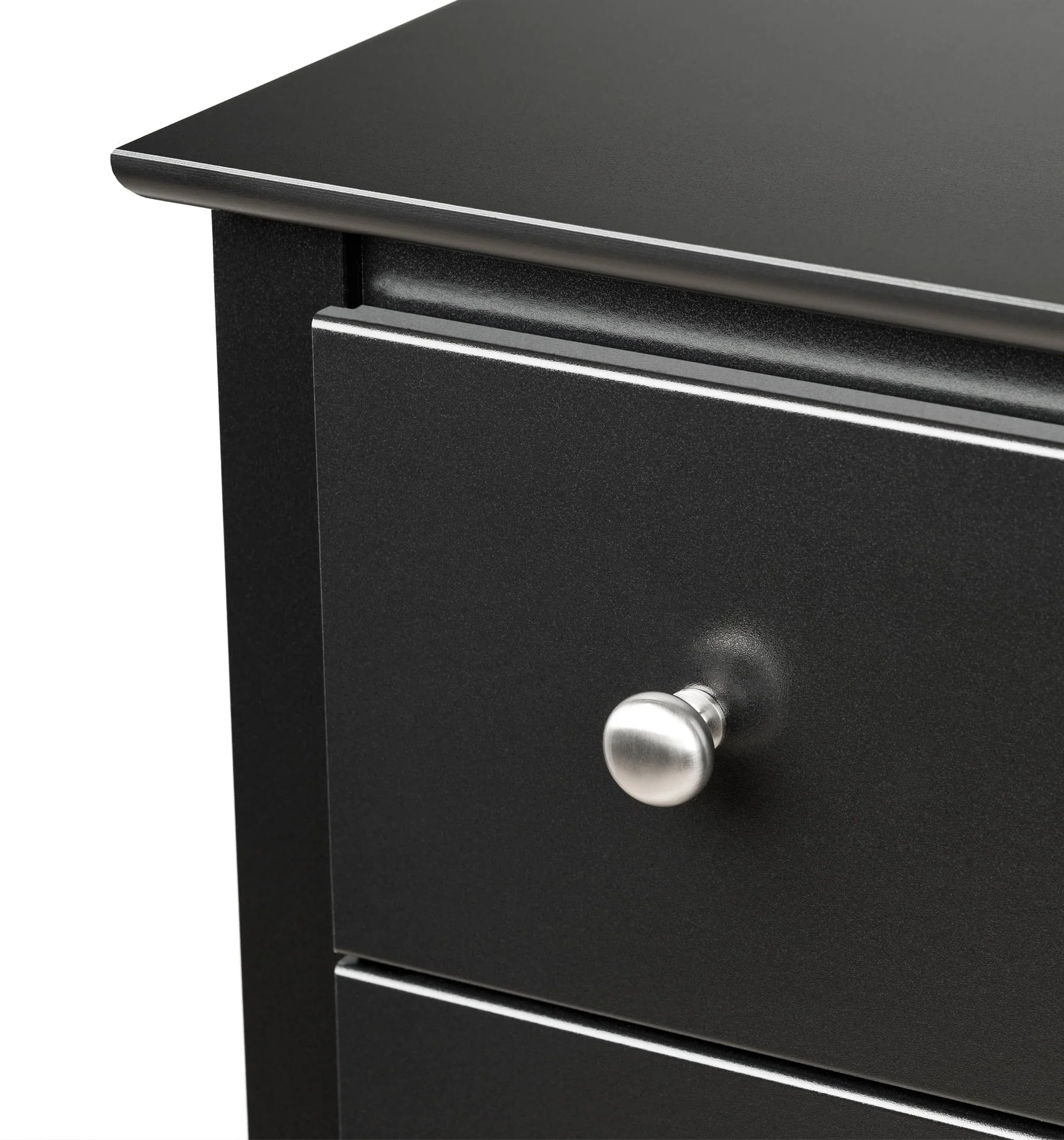 Prepac Sonoma 6 Drawer Wooden Double Dresser, 16" x 59" x 29", Black
