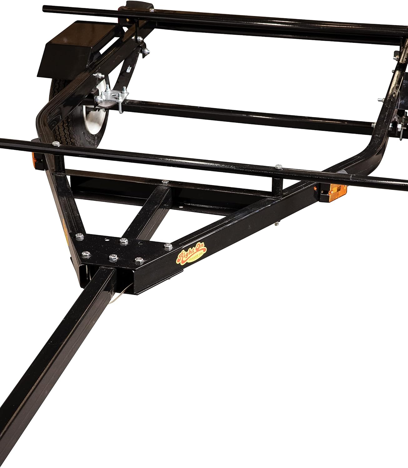 65 Inch Aluminum Kayak Trailer - Heavy Duty 2 Kayak Fishing Trailer with Powder Coated Frame