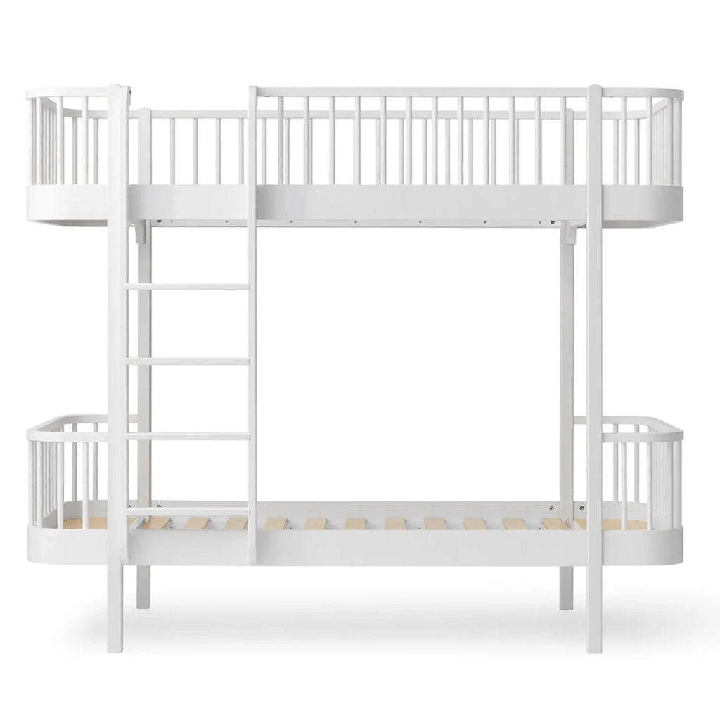 Lit superposé enfant 90x200 cm avec tiroir et barrière de sécurité