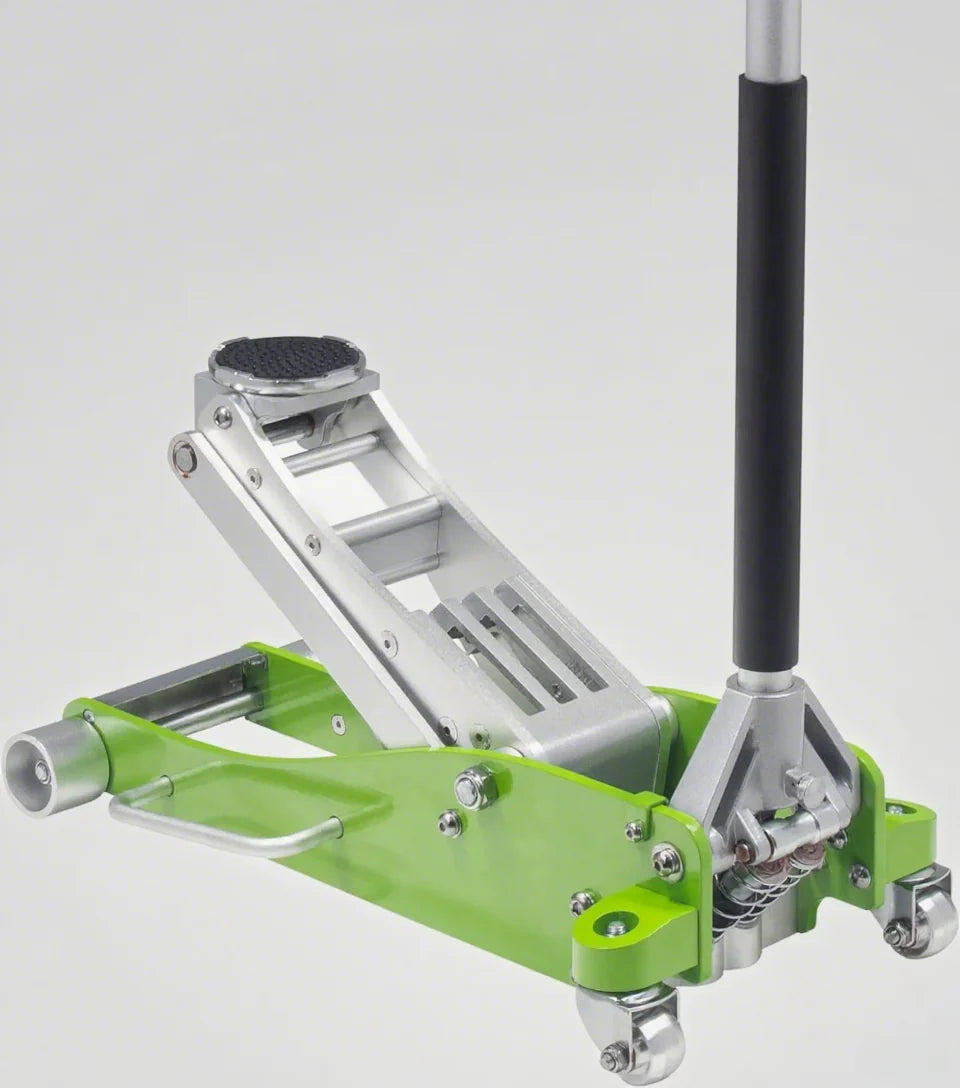 3 Ton Aluminum Floor Jack, 6000 lbs Capacity, Dual Pump Piston, 18-Inch Lift Height
