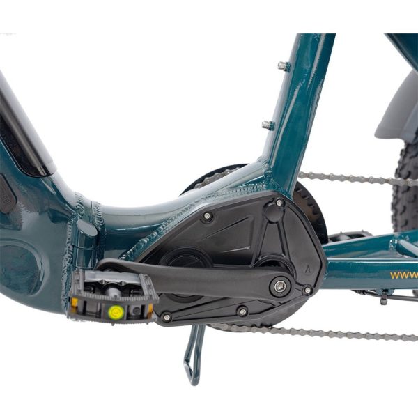 750W Foldable Electric Trike - 48V 14Ah Fat Tire 3 Wheel E-Bike with Baskets