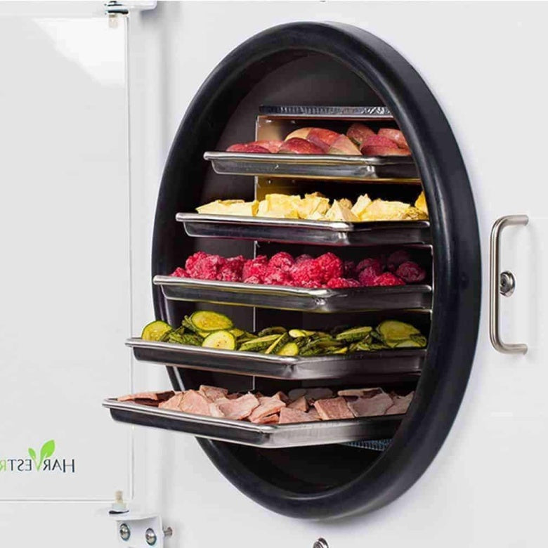 Scientific Freeze Dryer - Tabletop Laboratory Freeze Drying System 6L Capacity Stainless Steel Chamber