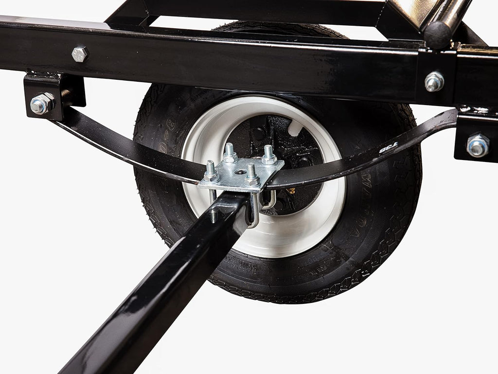65 Inch Aluminum Kayak Trailer - Heavy Duty 2 Kayak Fishing Trailer with Powder Coated Frame