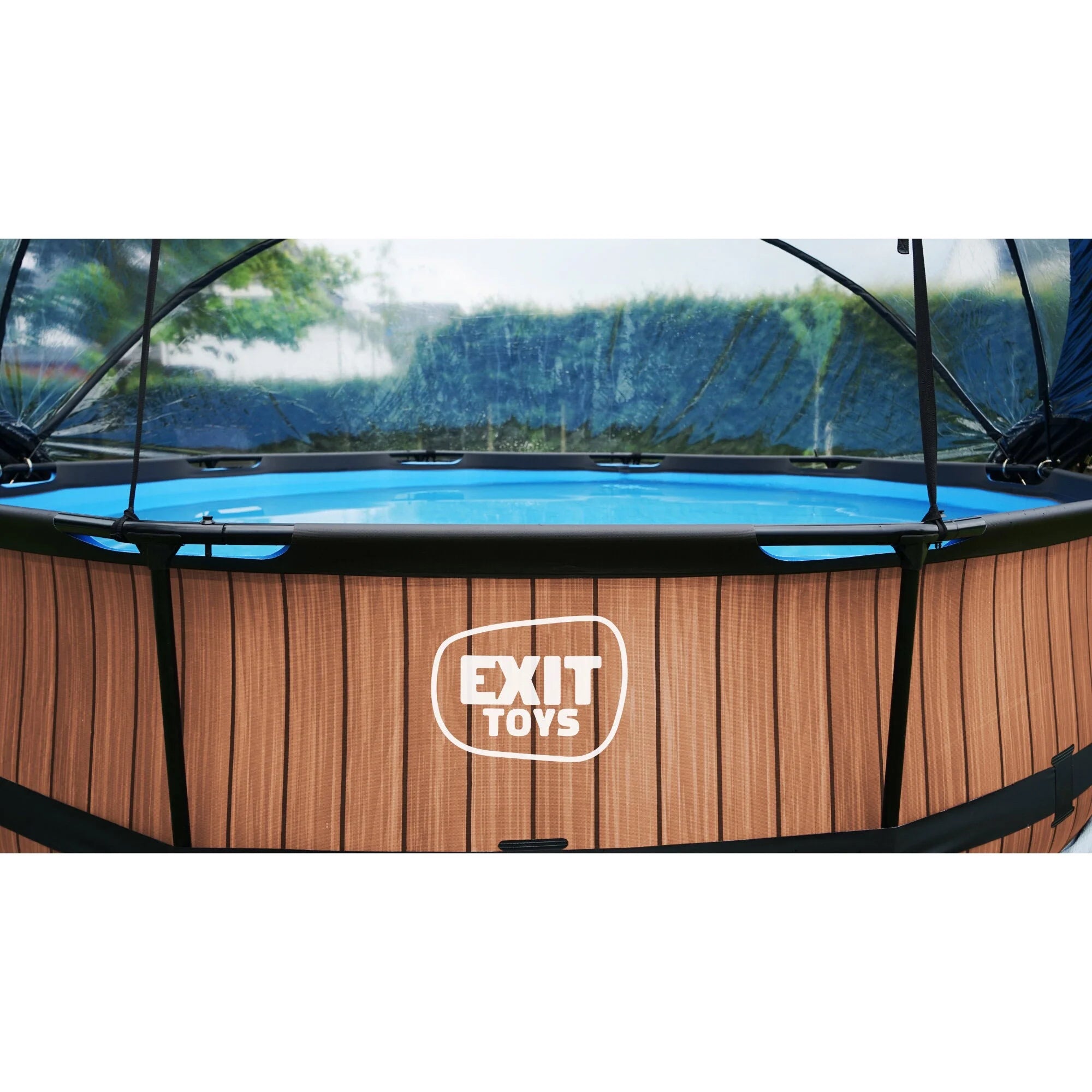 EXIT Toys UV Resistant Pool Covers, PVC Transparent, 104" x 104" x 55"