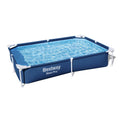 Bestway Steel Pro 87" x 59" x 17" Rectangular Above Ground Swimming Pool
