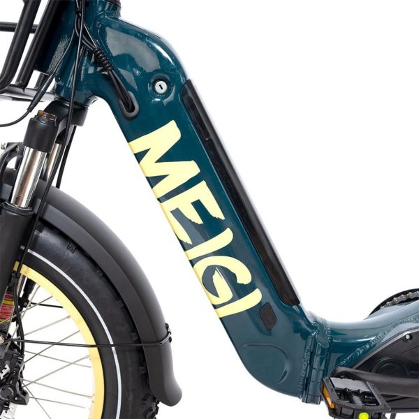 750W Foldable Electric Trike - 48V 14Ah Fat Tire 3 Wheel E-Bike with Baskets