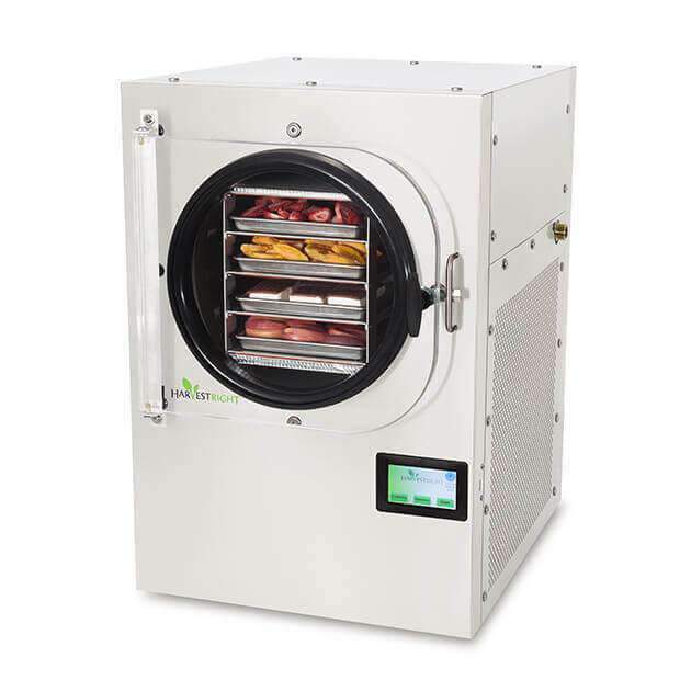 Scientific Freeze Dryer - Tabletop Laboratory Freeze Drying System 6L Capacity Stainless Steel Chamber