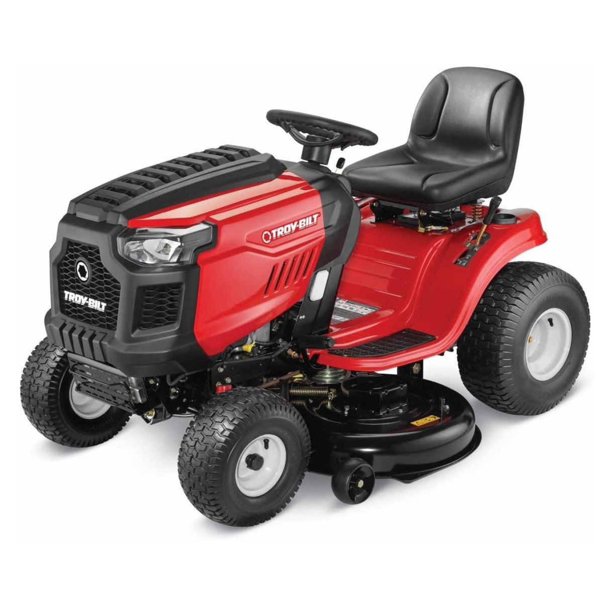 579cc Gas Riding Lawn Mower Tractor - 42-Inch Cutting Deck with Hydrostatic Transmission, Deck Wash & High-Back Seat