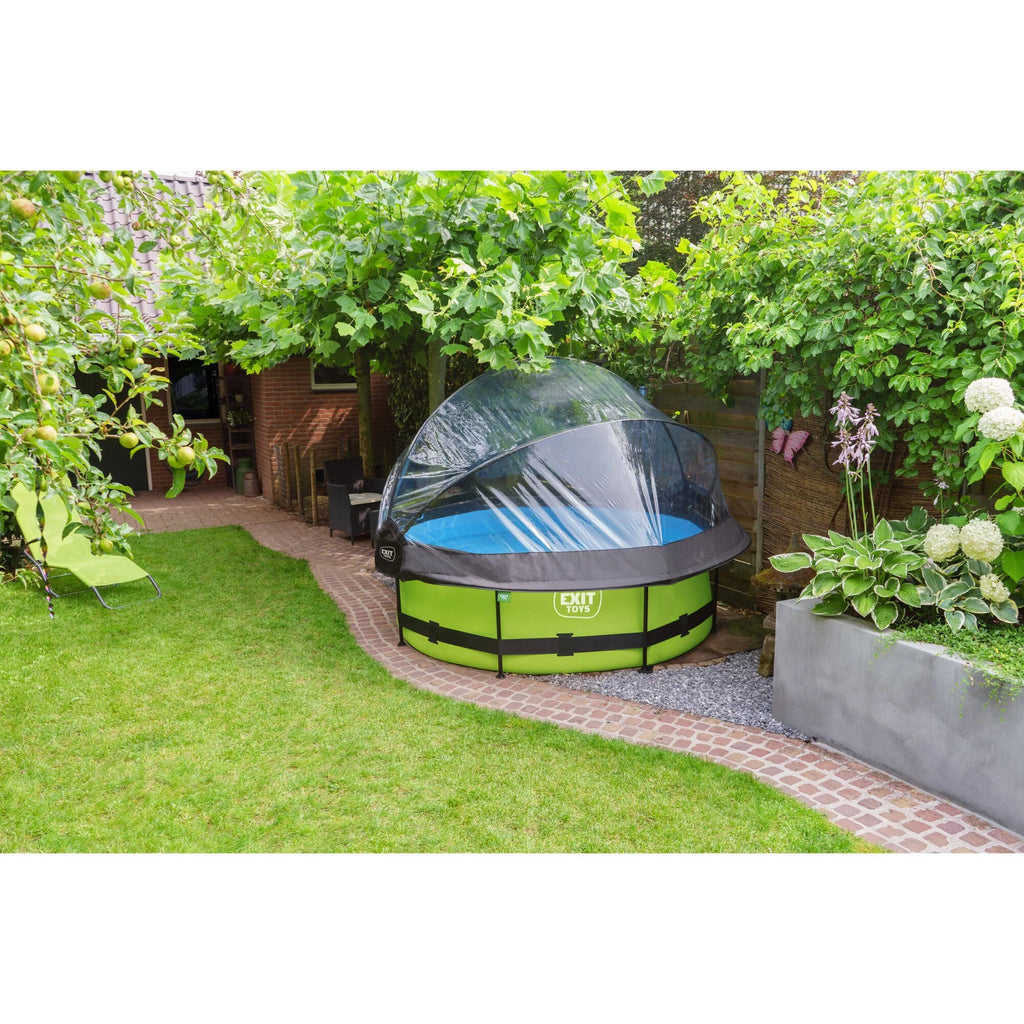 EXIT Toys UV Resistant Pool Covers, PVC Transparent, 104" x 104" x 55"