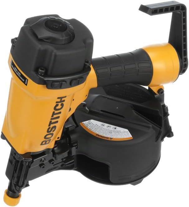 Cloueuse pneumatique à bobine pour bardage avec réglage de profondeur