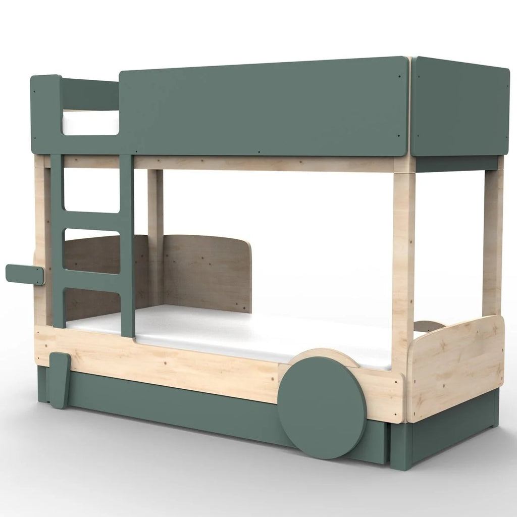Lit enfant évolutif 90x190 cm avec tiroir-lit et sommier inclus