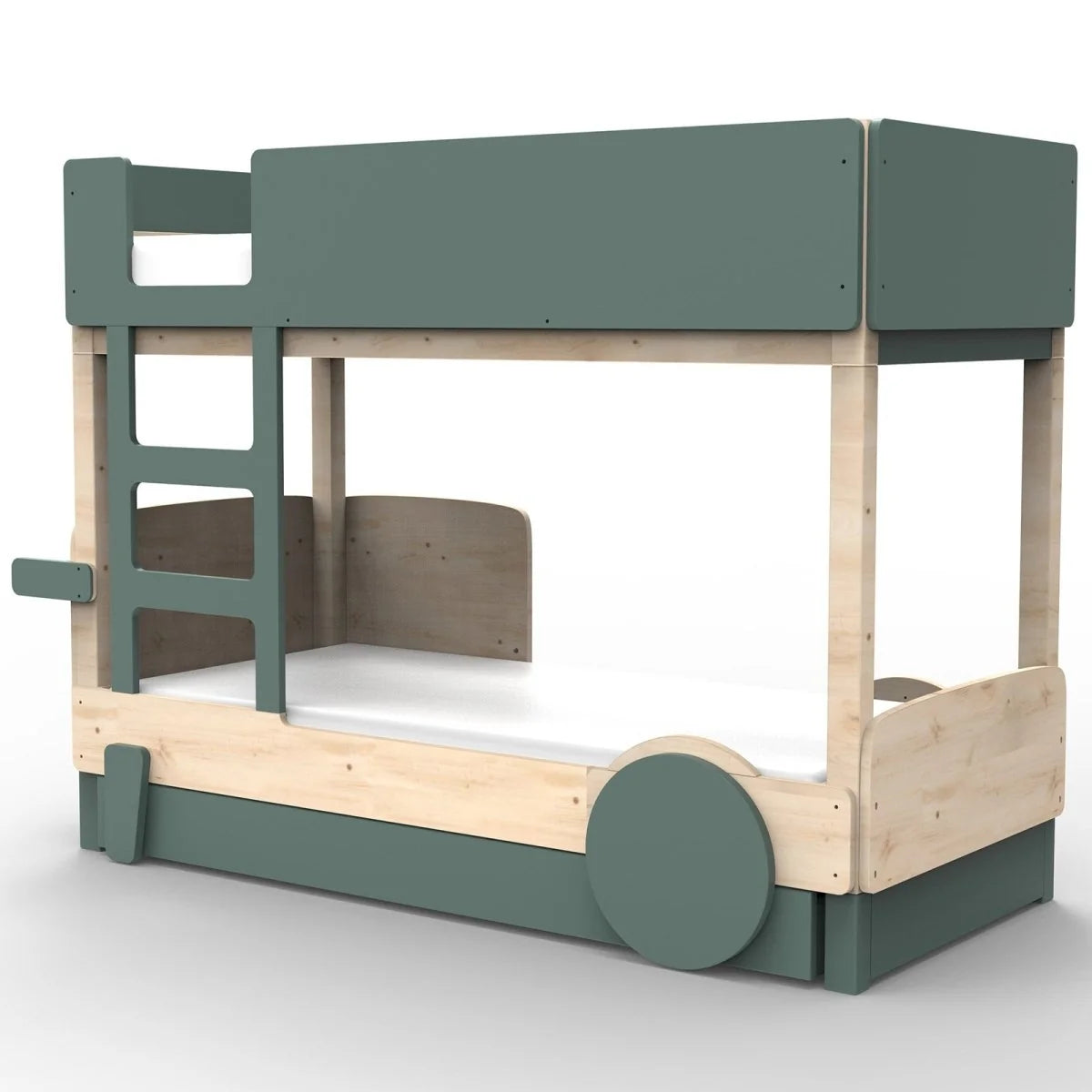 Lit enfant évolutif 90x190 cm avec tiroir-lit et sommier inclus
