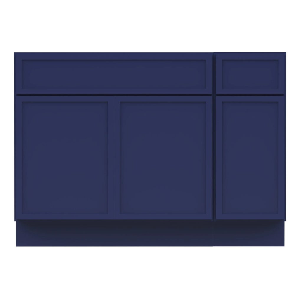 45 in. W x 21 in. D x 32.5 in. H Bath Vanity Cabinet without Top in Brown