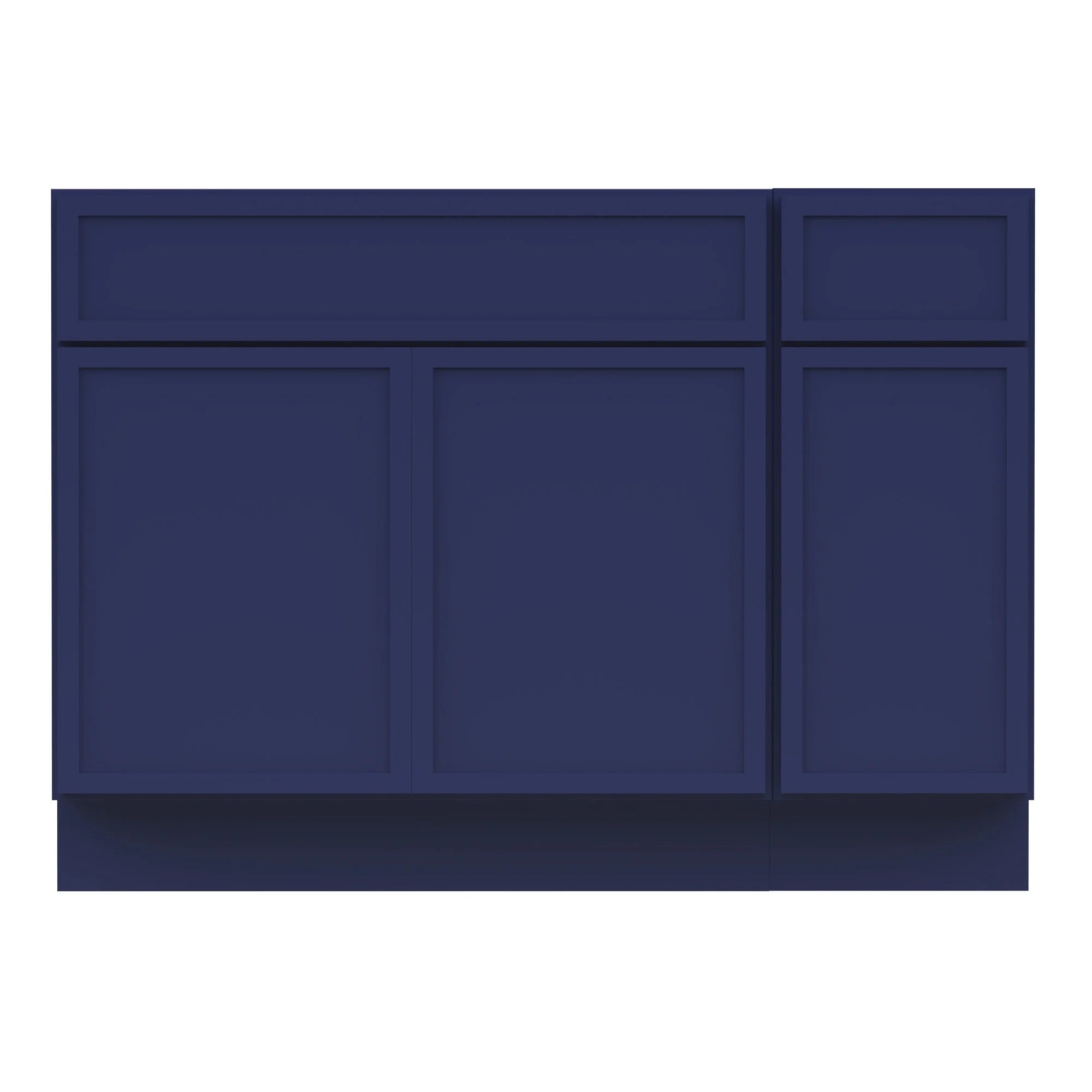 45 in. W x 21 in. D x 32.5 in. H Bath Vanity Cabinet without Top in Brown