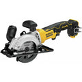 Scie circulaire compacte sans fil 20V avec moteur sans balais, lame 4-1/2 po et guide longitudinal