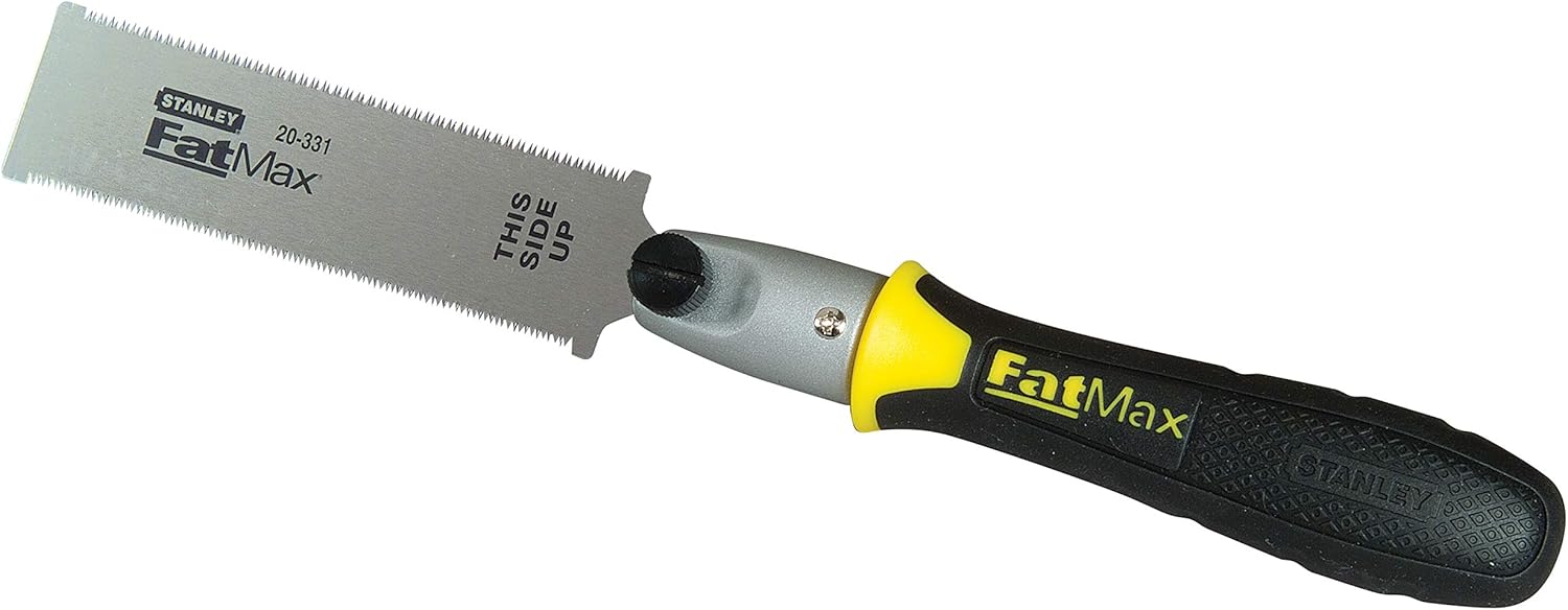 Scie japonaise à coupe ras avec lame double face 11,4 cm pour travaux de précision