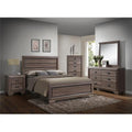 KB B2185-N 27 x 24 x 19 in. Wood Night Stand - Light Brown