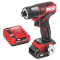 12V Cordless Brushless Impact Driver Kit, 1/4-Inch Hex with 2 Batteries and Charger