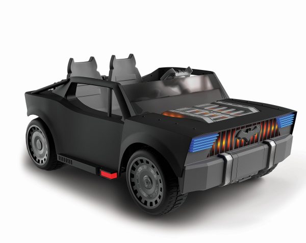 12V Batman Batmobile Ride-On Car for Kids with Remote Control, Battery Powered Electric Vehicle
