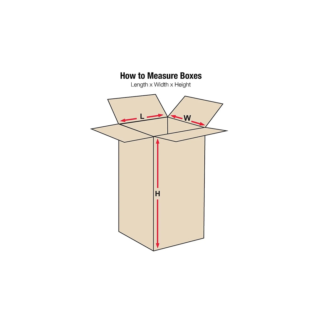 Box Partners Corrugated Boxes 13" x 13" x 17" Kraft 25/Bundle 131317
