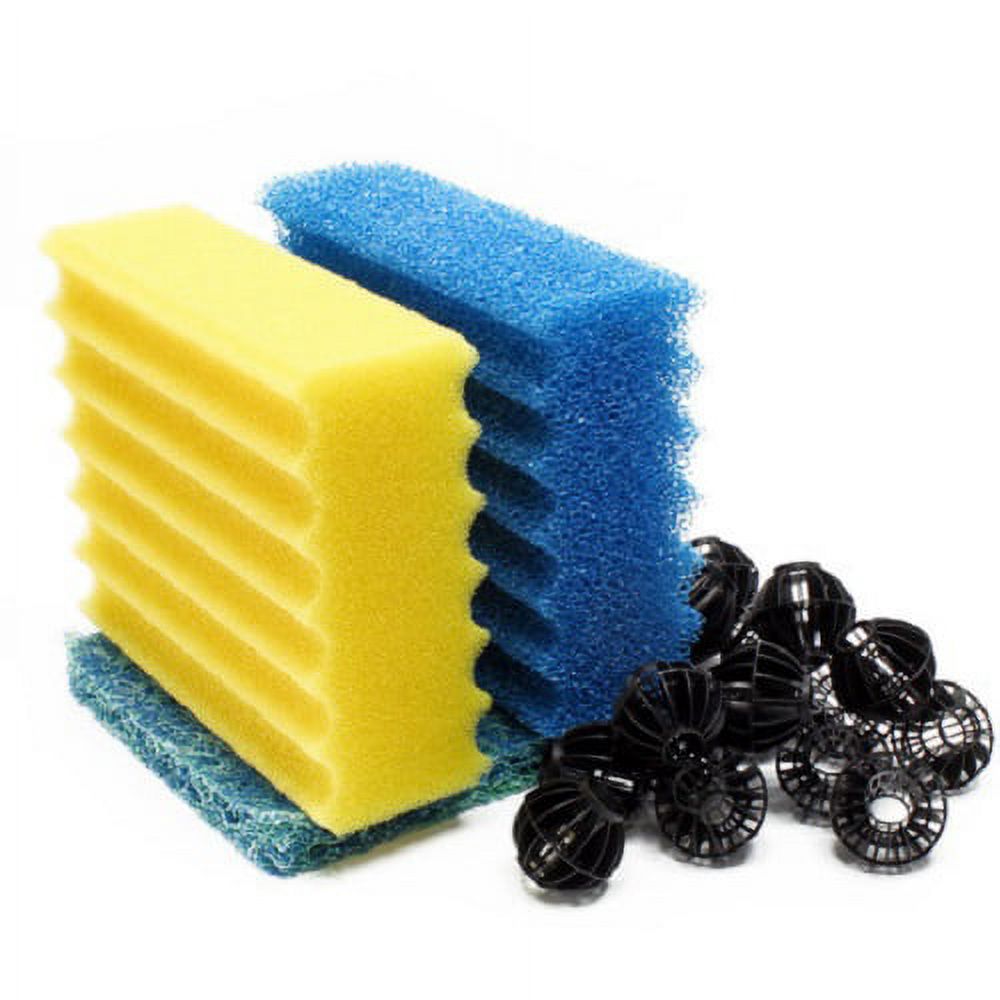 PondH2o Bio Gravity Japanese Matting Black, Pond Filtration 15 x 10 x 15 inches