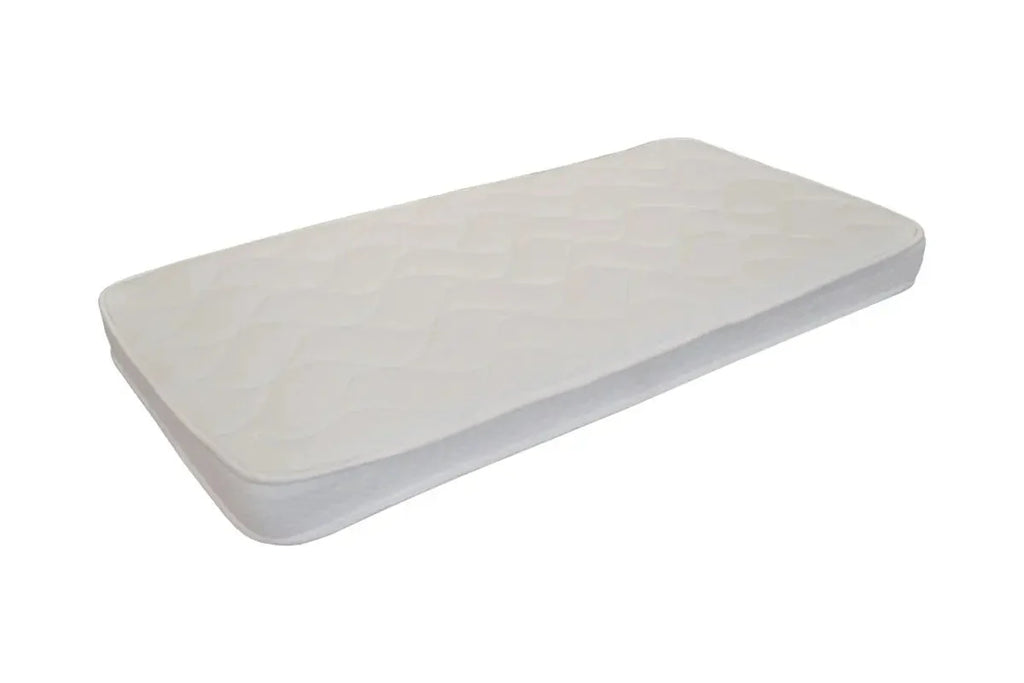 Lit superposé enfant blanc 90x200 cm SCOTT en pin massif avec sommier inclus