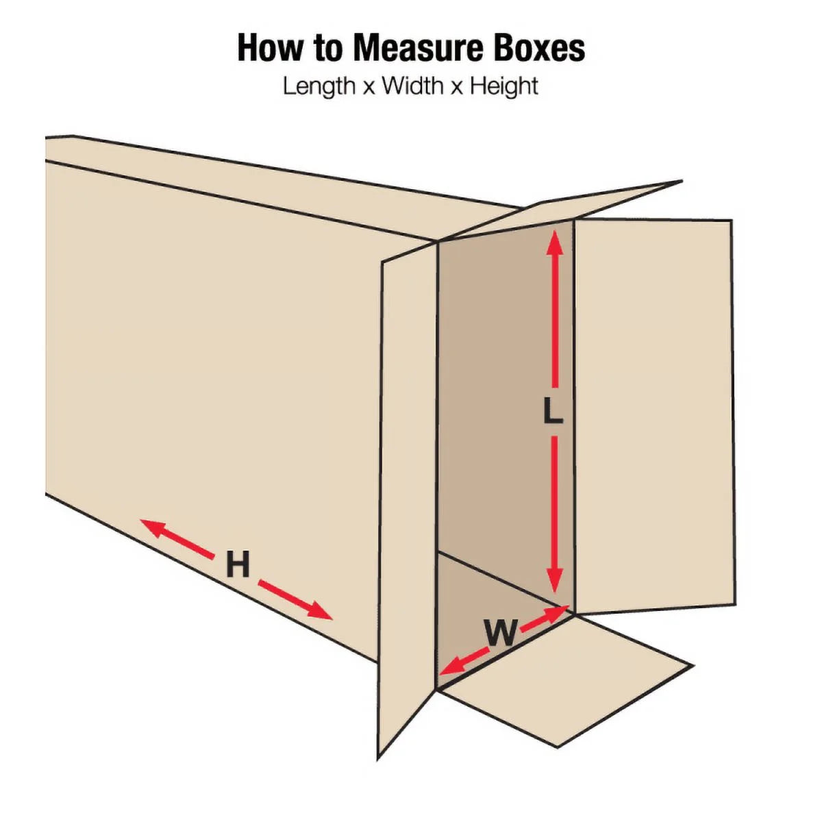 Box Partners Side Loading Boxes 36" x 6" x 42" Kraft 5/Bundle HD36642FOL