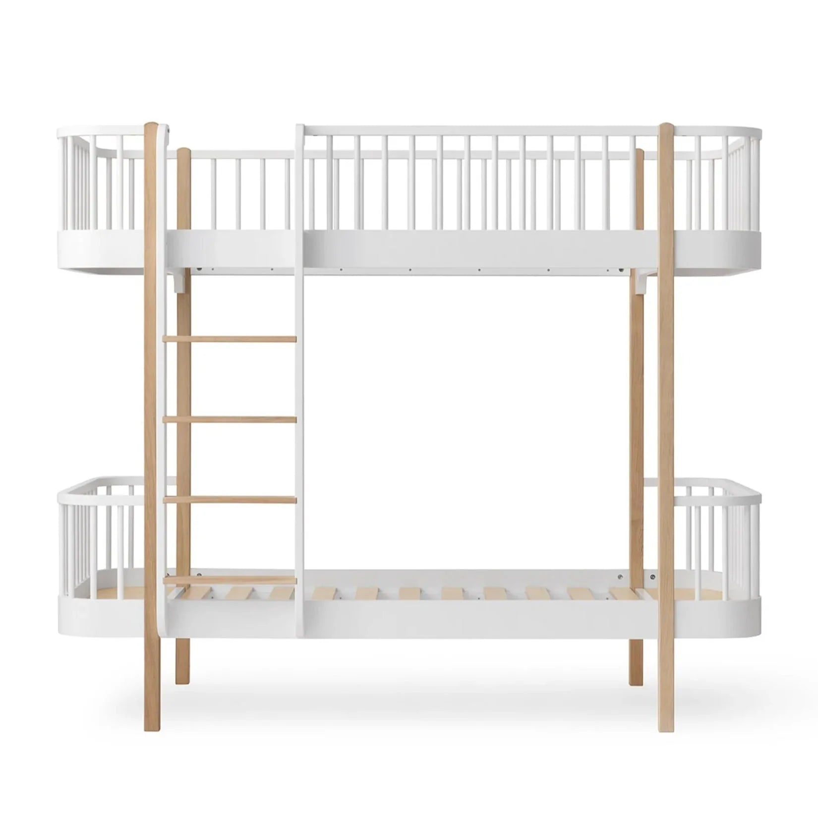 Lit superposé enfant 90x200 cm en bois avec design scandinave