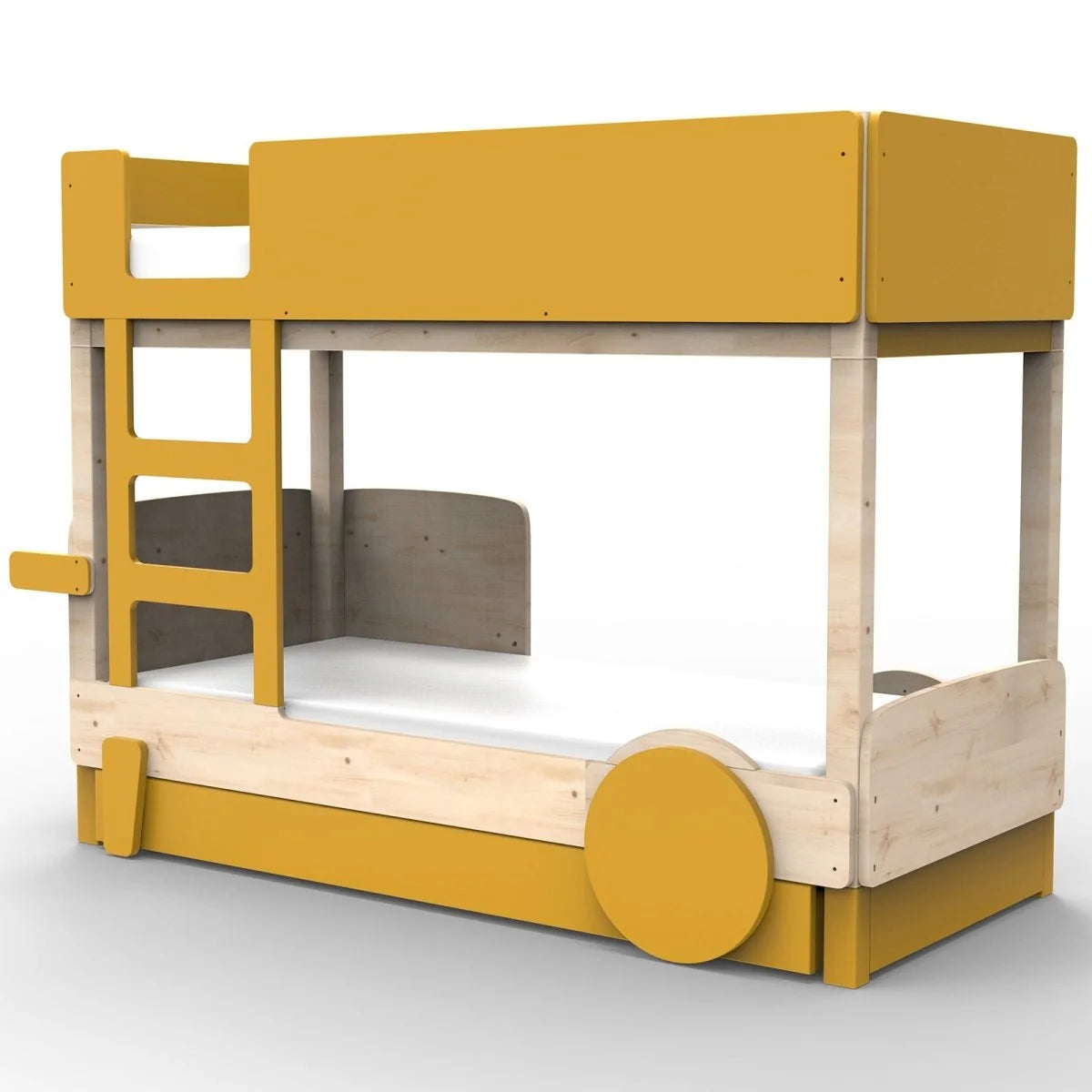 Lit enfant évolutif 90x190 cm avec tiroir-lit et sommier inclus
