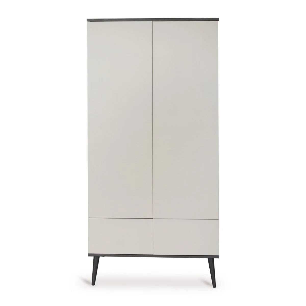 Armoire enfant pierre 2 portes avec 2 tiroirs et rangement modulable